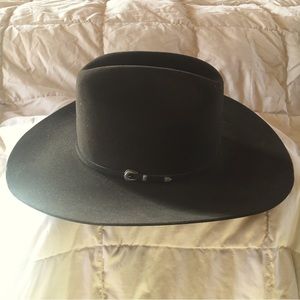 Rodeo King Men’s Rodeo 5X Felt Cowboy hat 7 1/4”